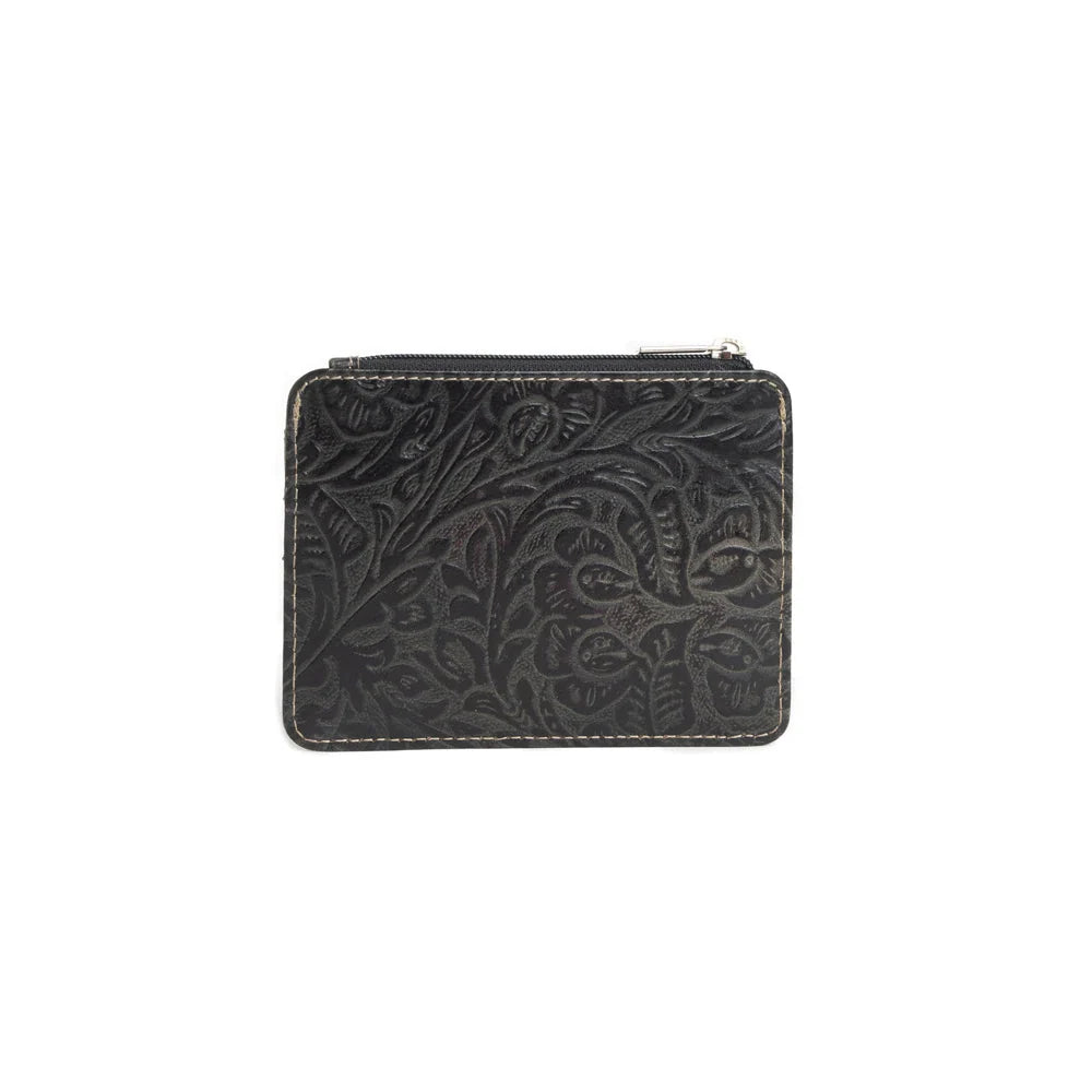 Wonder Trail Credit Card Wallet In Black S-11423