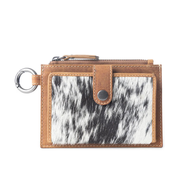 Wind Rider Credit Card Holder In Black & White S-12198