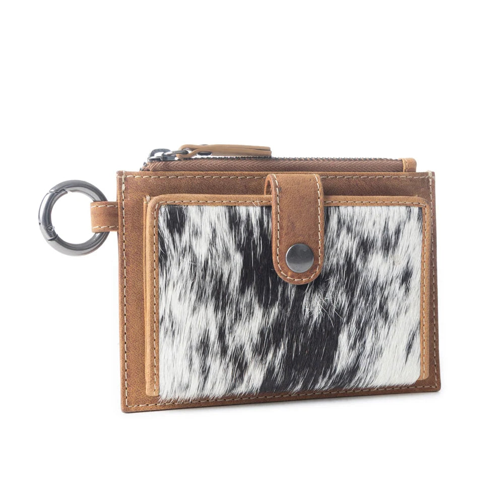 Wind Rider Credit Card Holder In Black & White S-12198