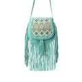 S-12996 MYRA MOJAVE MEADOW LEATHER BAG IN DUSTY JADE
