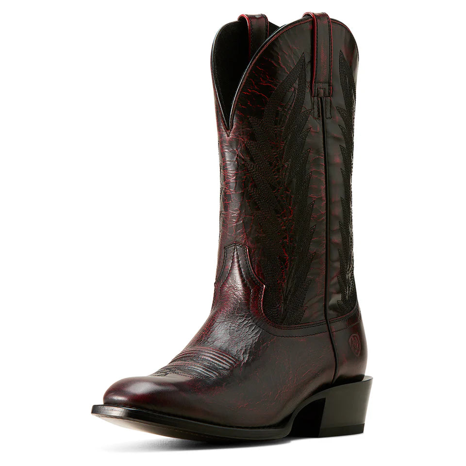 ARIAT WILLIE BLACK CHERRY COWBOY BOOT 10061141