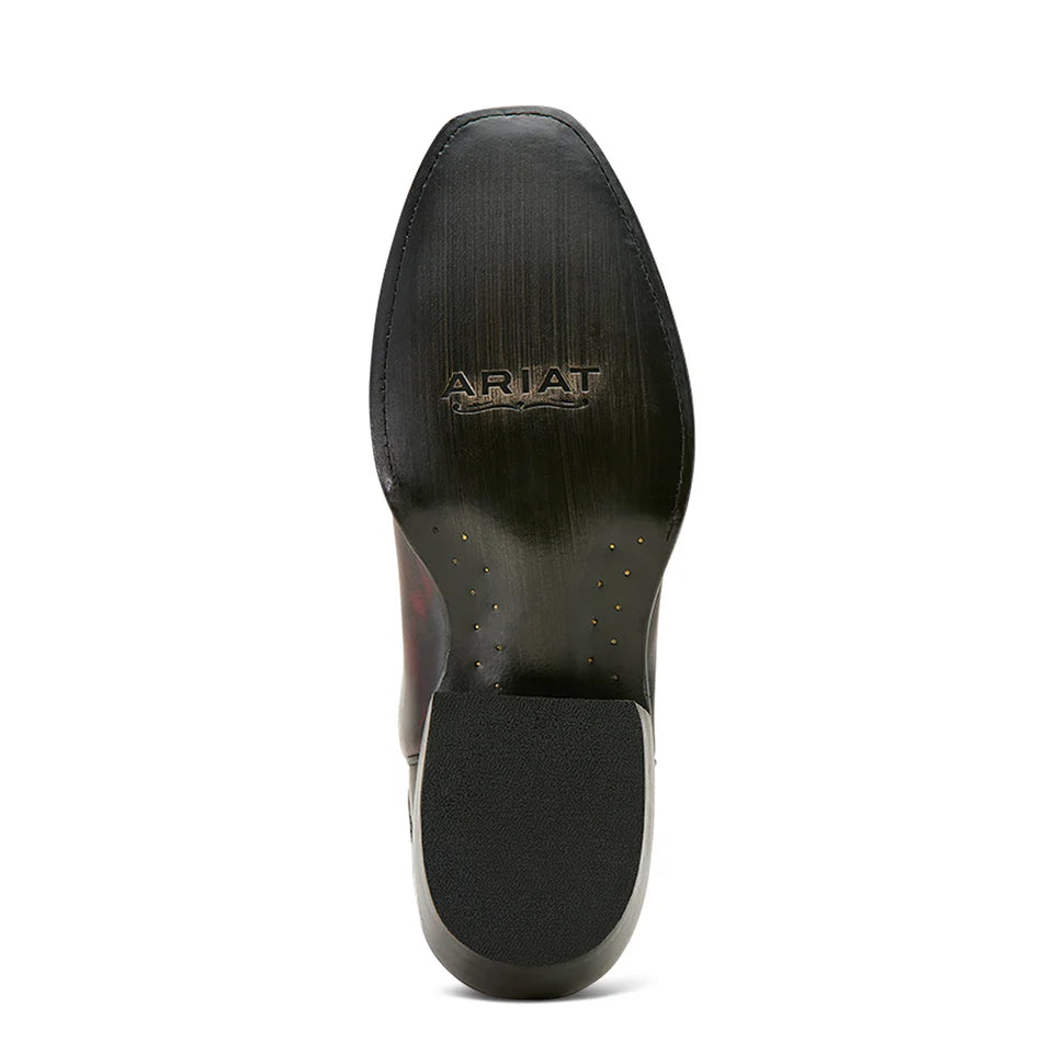 ARIAT WILLIE BLACK CHERRY COWBOY BOOT 10061141
