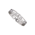 EXECUTIVE SYMMETRY SILVER BRACELET 34770