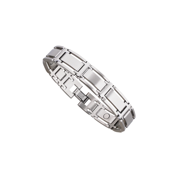 EXECUTIVE SYMMETRY SILVER BRACELET 34770