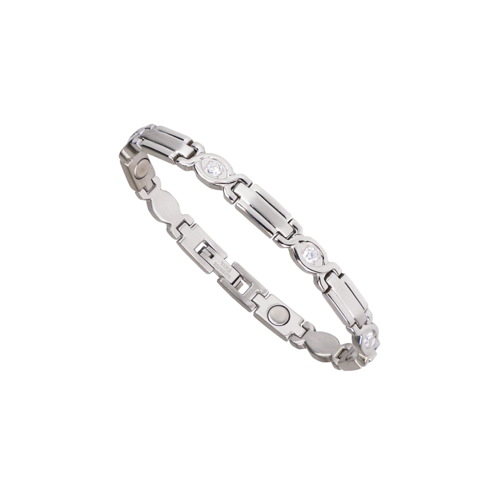 LADIES EXECUTIVE SILVER GEM BRACELET 30365