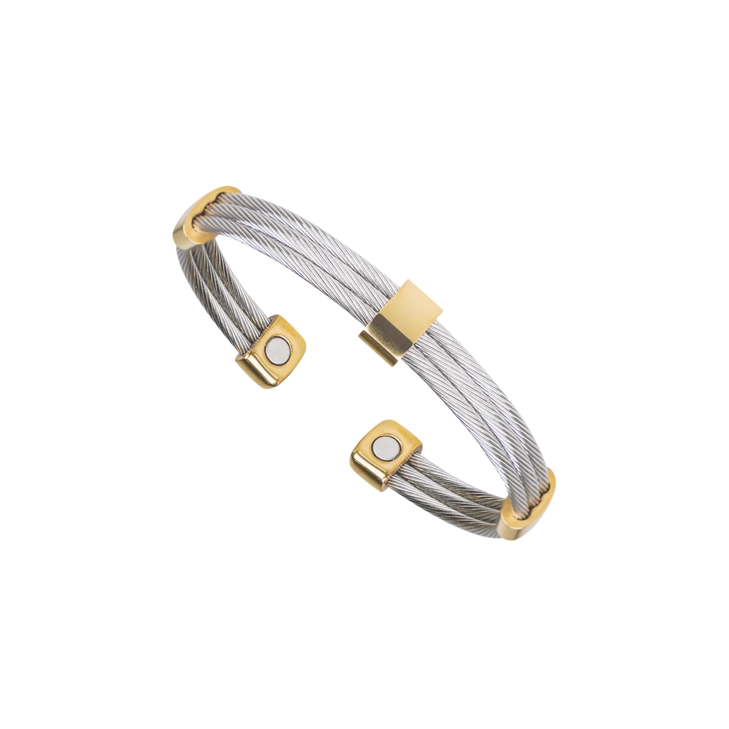 TRIO CABLE STAINLESS/GOLD 36370