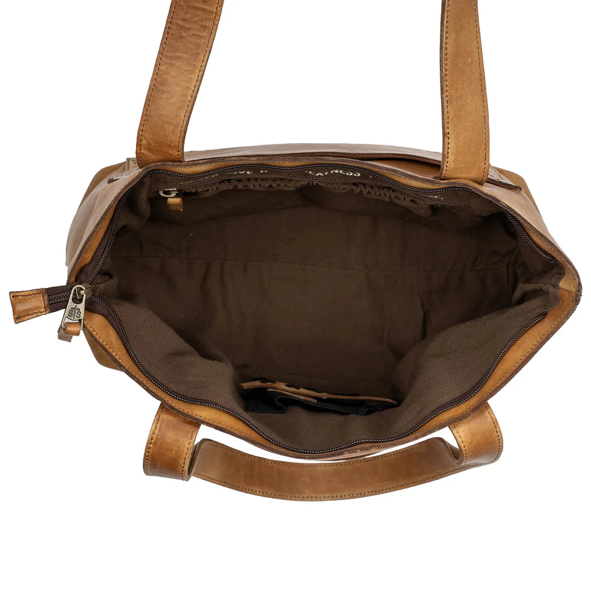 STS32443 BANDERA TAN SIMPLE TOTE