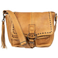 STS32472 BANDERA TAN SADDLE HOBO BAG