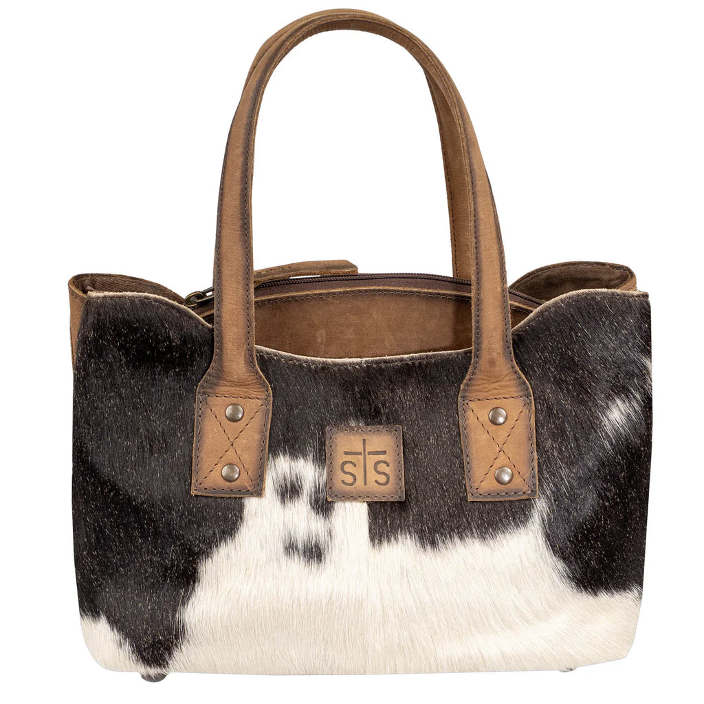 STS33217 COWHIDE JOSIE SATCHEL