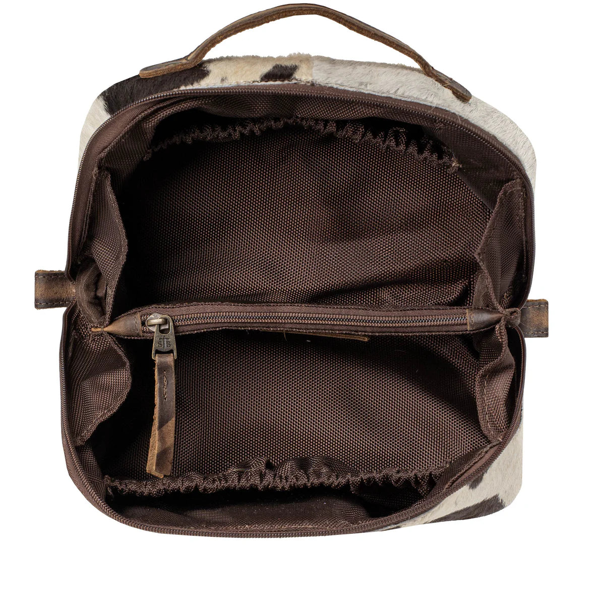 STS33928 Cowhide Elise Makeup Bag