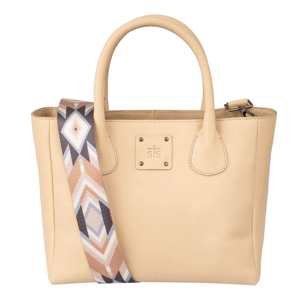 STS34001 BASIC BLISS BUCKSKIN SATCHEL