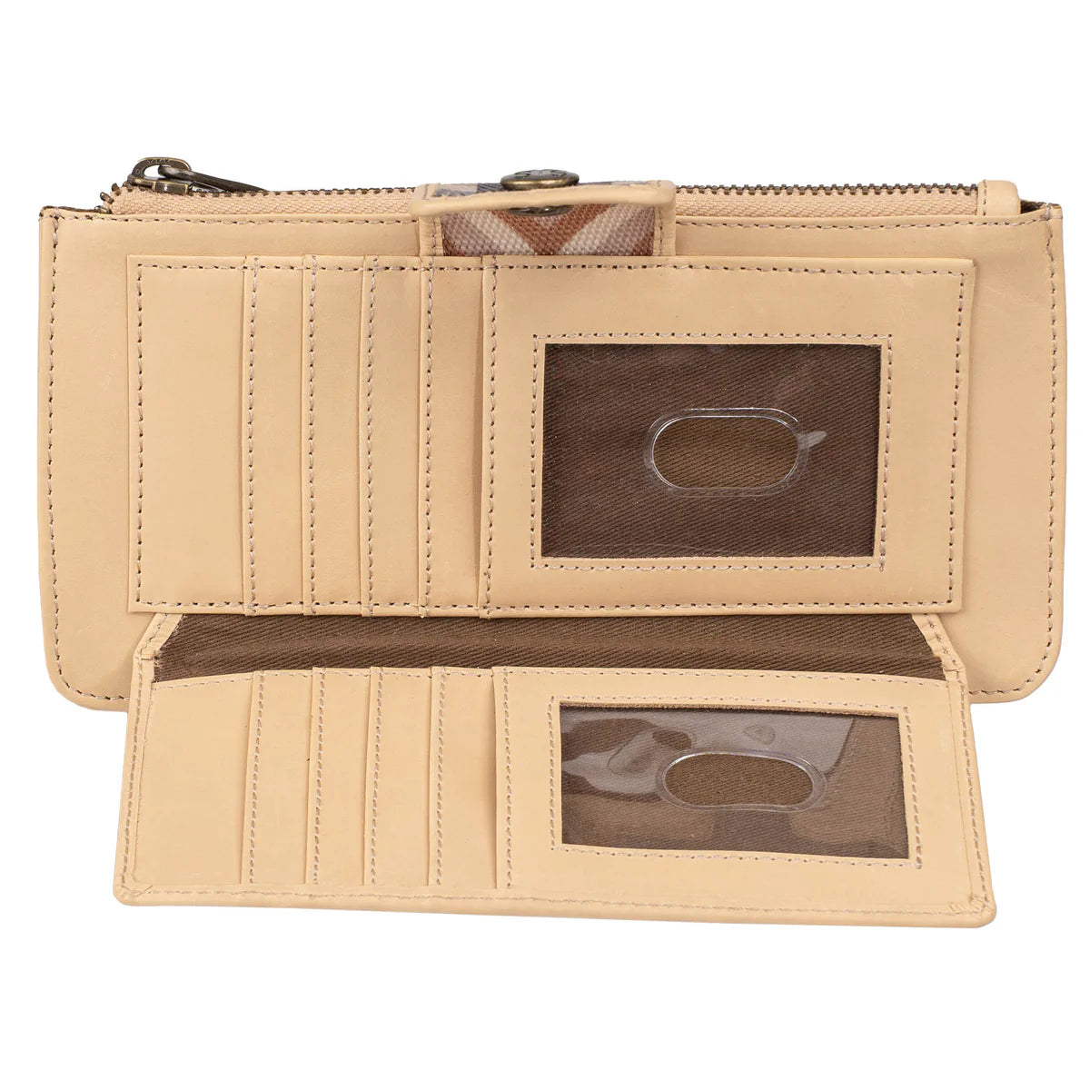STS34008 BASIC BLISS BUCKSKIN HALEY BIFOLD WRISTLET
