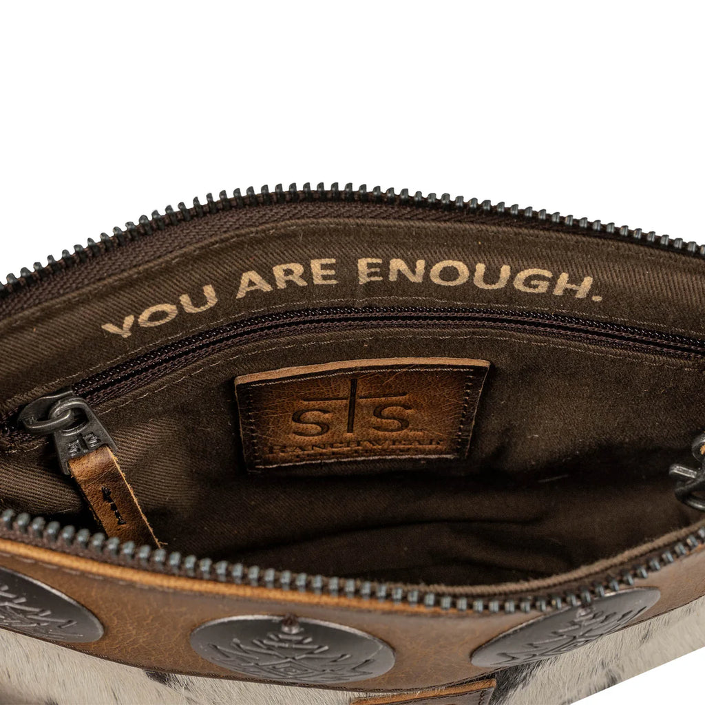 VAQUERO COWHIDE GRACE CROSSBODY  STS34150