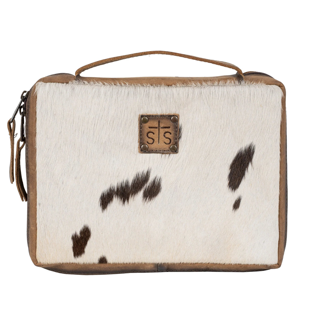 COWHIDE BIBLE COVER STS34985