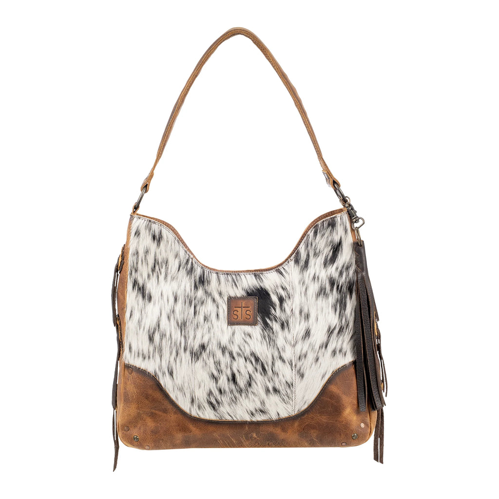GUADALUPE COWHIDE HOBO BAG STS35747
