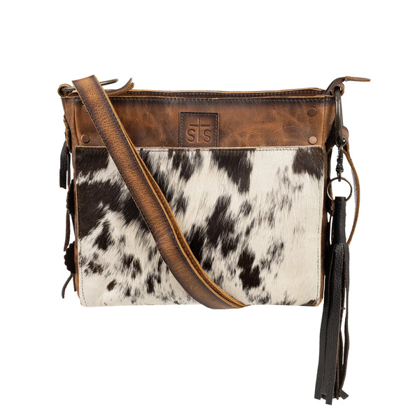 GUADALUPE COWHIDE OLIVIA CROSSBODY STS35749