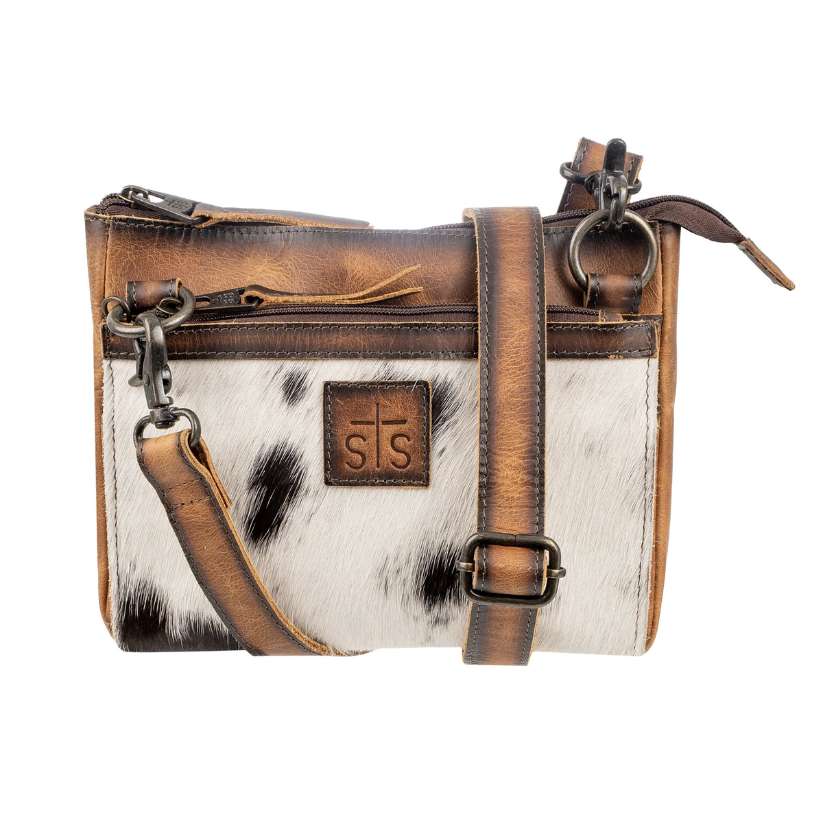 GUADALUPE COWHIDE LILY CROSSBODY STS35752