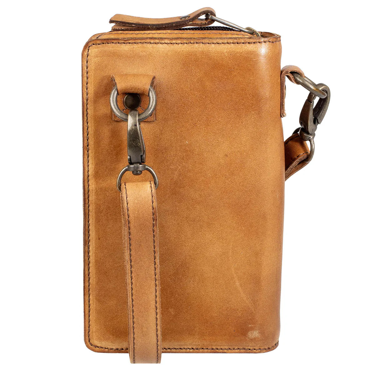 STS62442 BANDERA TAN QUICKDRAW CROSSBODY WALLET