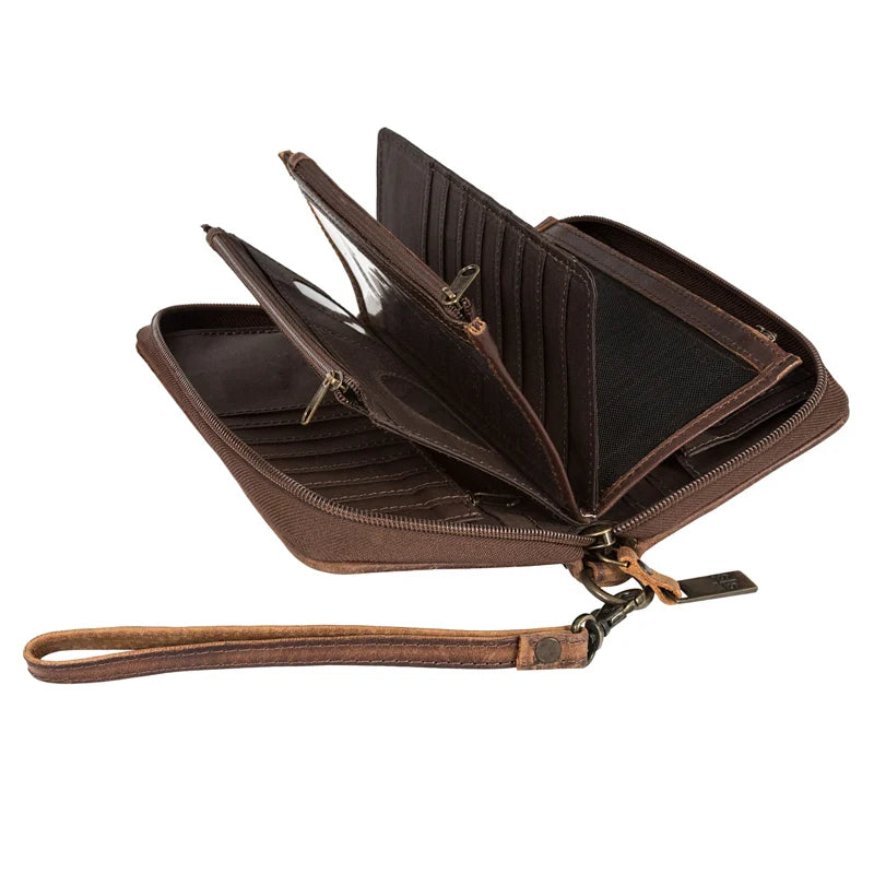 COWHIDE KACY ORGANIZER STS62742