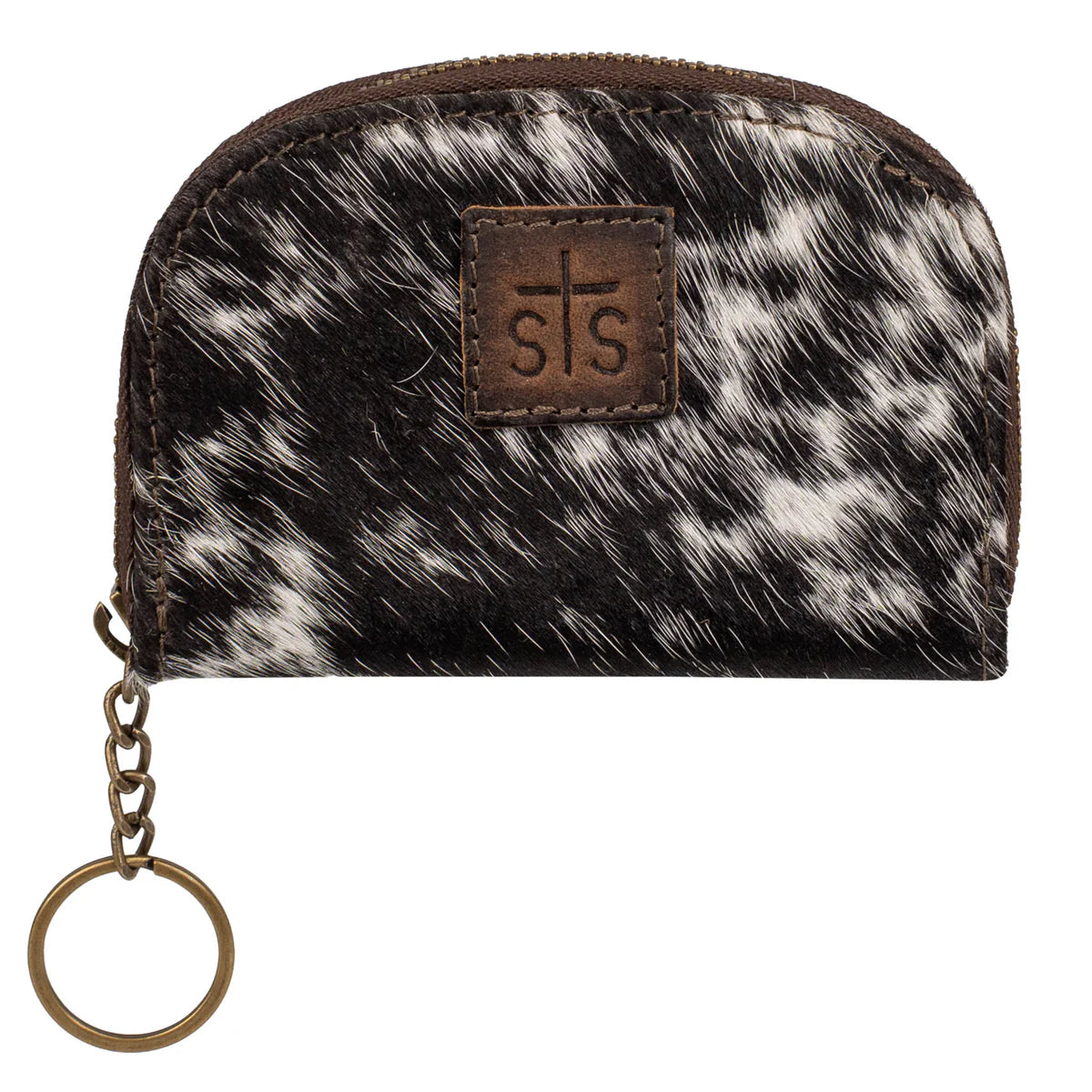 STS65831 COWHIDE ADLEE KEYCHAIN WALLET