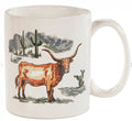Ranch Life Longhorn Mugs MG2138-DF-LH Set of 4