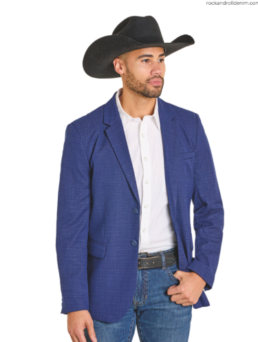 Panhandle Slim Men’s Blue Sport Coat – BM96C07480