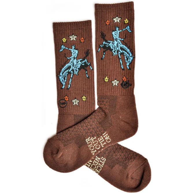 LUCKY CHUCK SOCKS LONG LIVE FRINGE LC12-12127