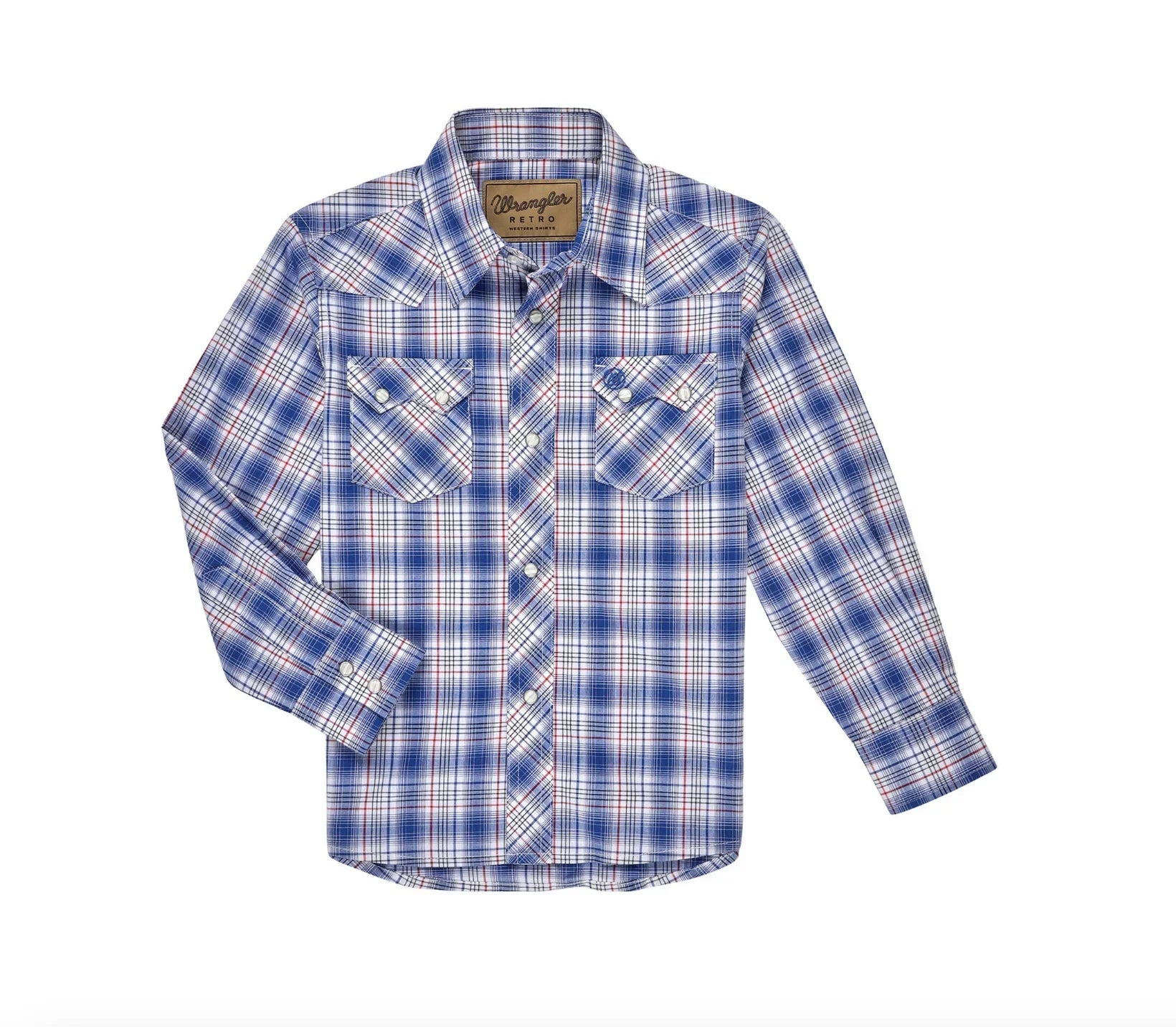 Wrangler Boys Retro Core Long Sleeve Shirt - 112326346