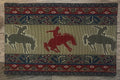 broncs jacquard  Placemat 11044