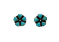 ER-000646 Hada Collection Kingman Turquoise Earrings
