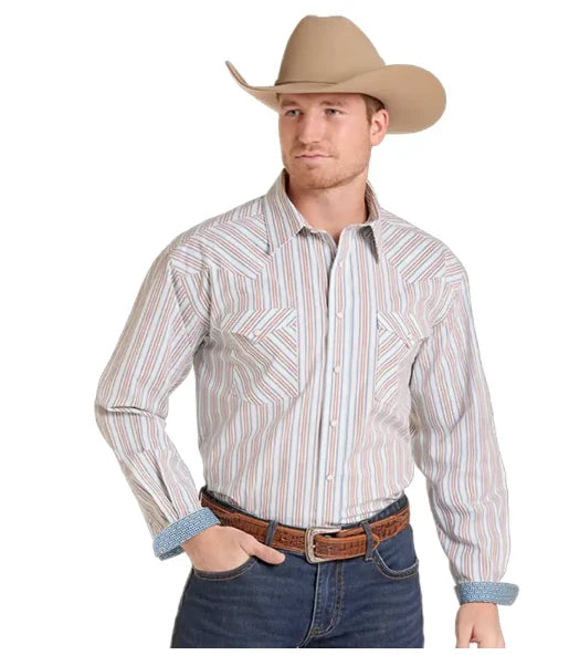PANHANDLE SLIM MEN'S LONG SLEEVE STRETCH SHIRT RMN2S09527
