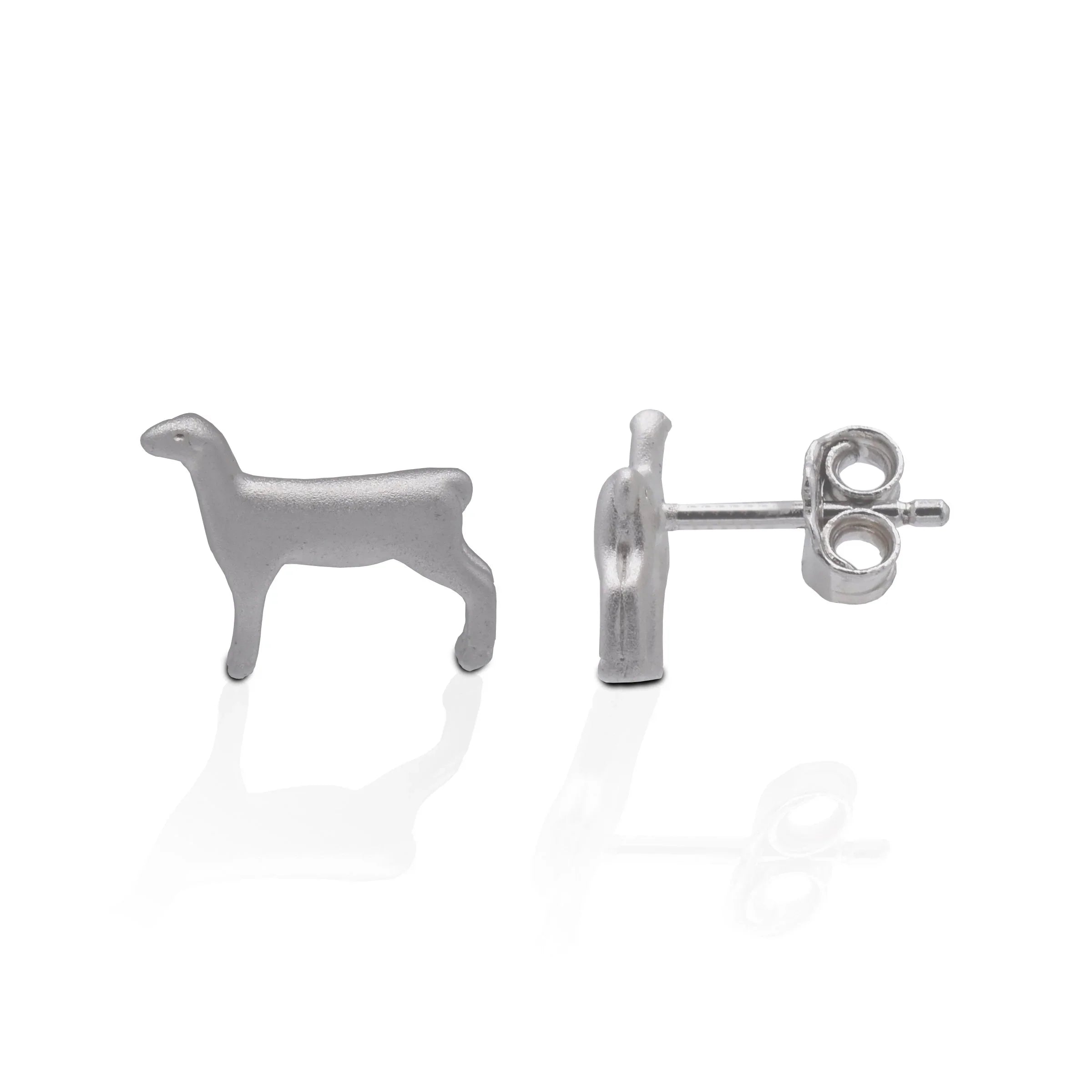 Kelly Herd Sheep Earrings -Sterling Silver