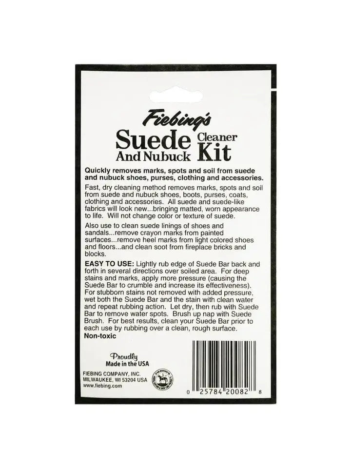 Fiebing's Suede Cleaner Kit