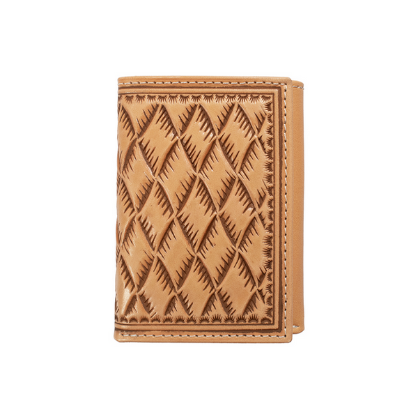 NOCONA TRIFOLD BASKETWEAVE NATURAL N500051048