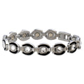 Sabona 21465 Ladies Gem Horseshoe Magnetic Bracelet