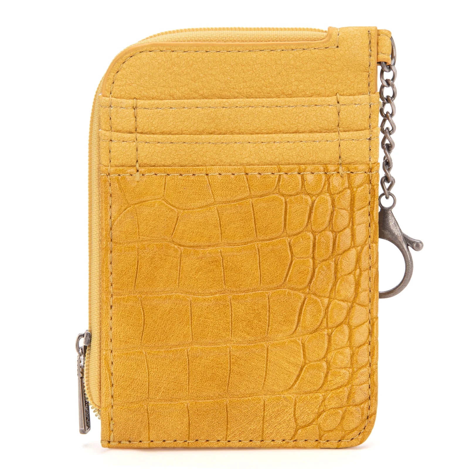 WG102-W005 Wrangler Wrangler Croc Print Mini Zip Card Case