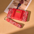 WG331-W115RD WRANGLER PAISLEY PRINT WALLET