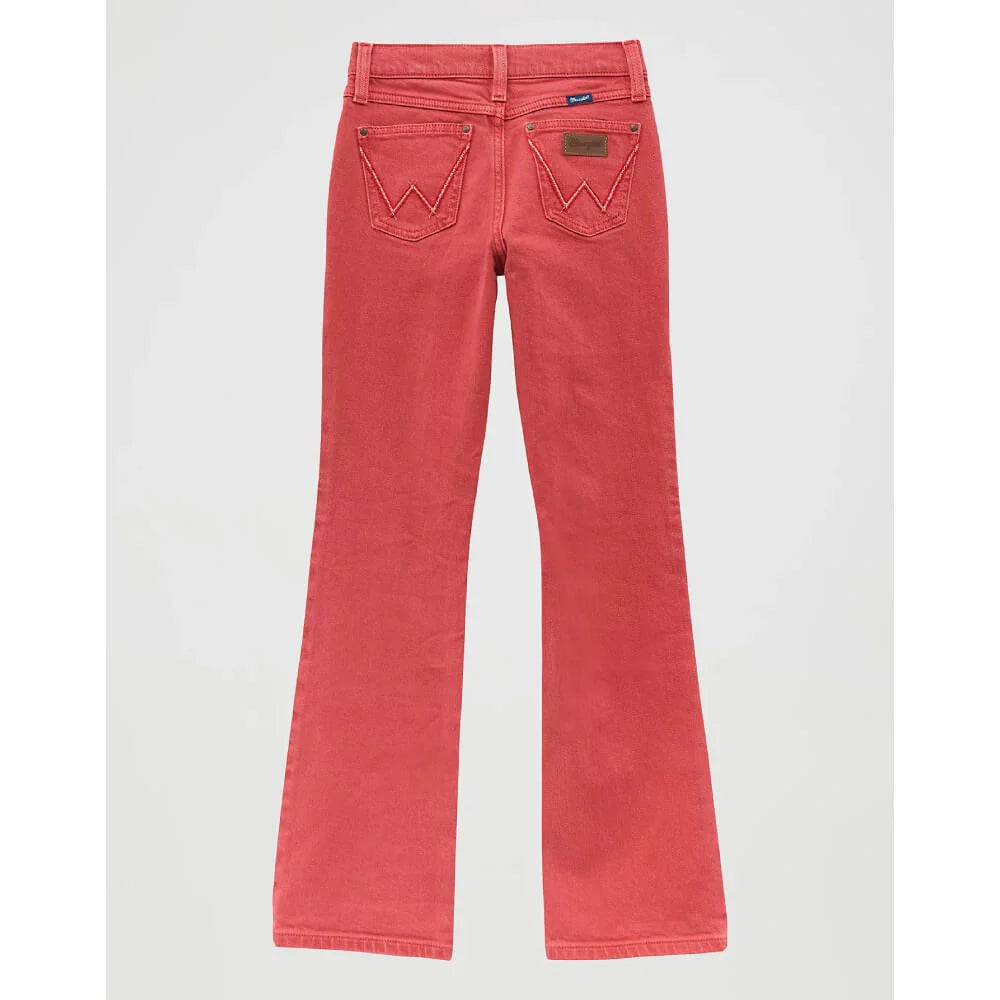 Girls Retro Vibrant Bootcut Jeans  112371945