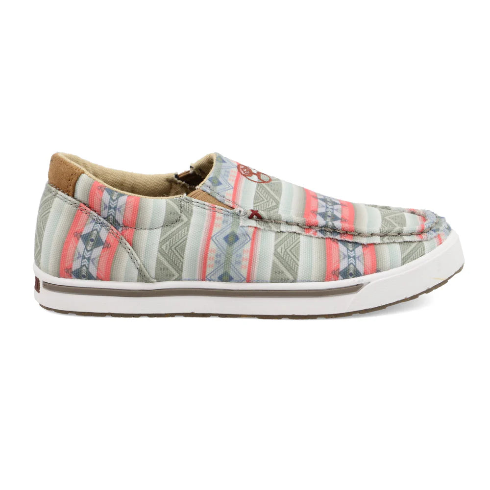 Twisted X Kids Hooey Slip On Loper Shoe YHYC007