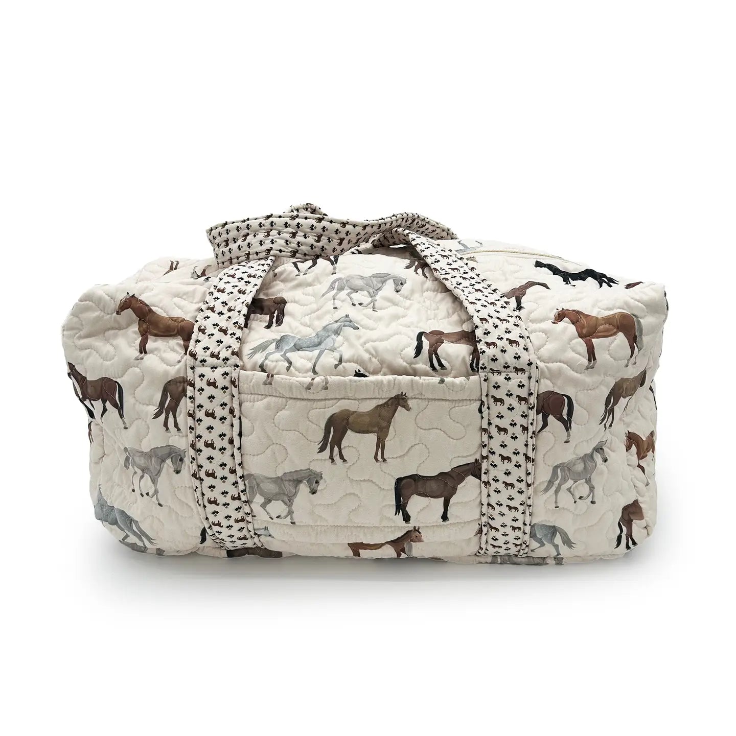 Meadow Herd Linen Weekender Duffle Bag