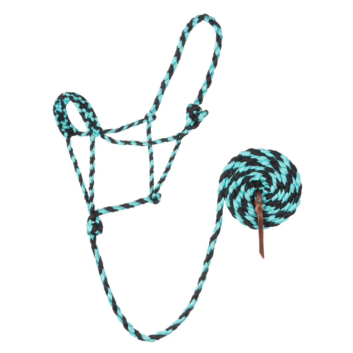 Braided Rope Halter with 10' Lead 35-7820-11