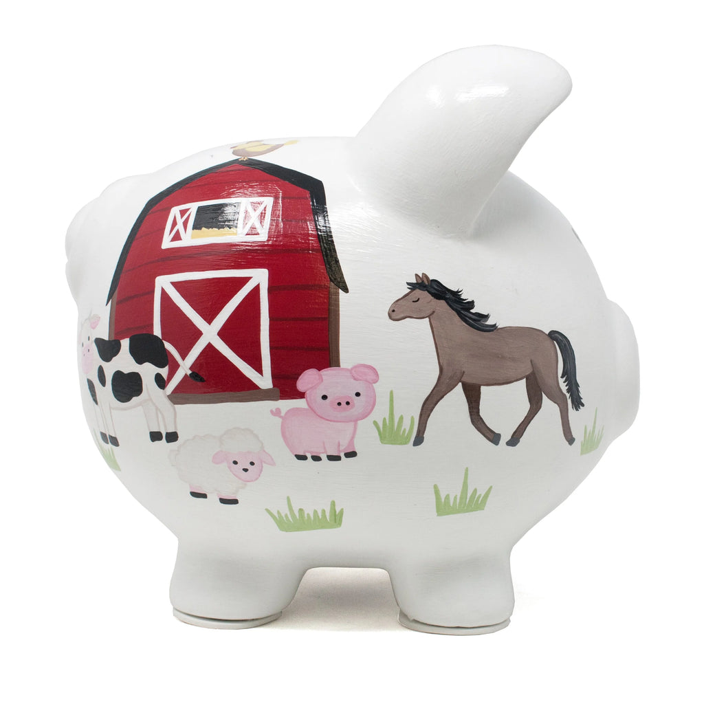 Barnyard Large Piggy Bank 36917