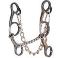Sherry Cervi Diamond Shank Gag Barrel Bit with Twisted Wire BBIT3SSG21SS