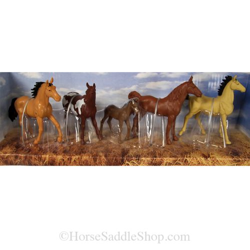 Bigtime Barnyard 5 Horse Figurine Set 50648