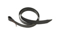 Berlin Custom Leather Black Saddle Tie BK905