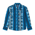 Boys Checotah® Long Sleeve Shirt - Blue - 112385822