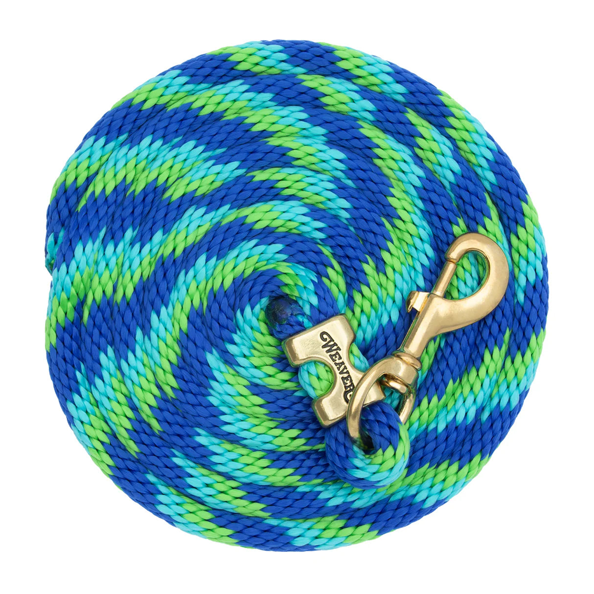 Poly Lead Rope with a Solid Brass 225 Snap 35-2100