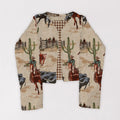 Blaze Cropped Quilted Jacket