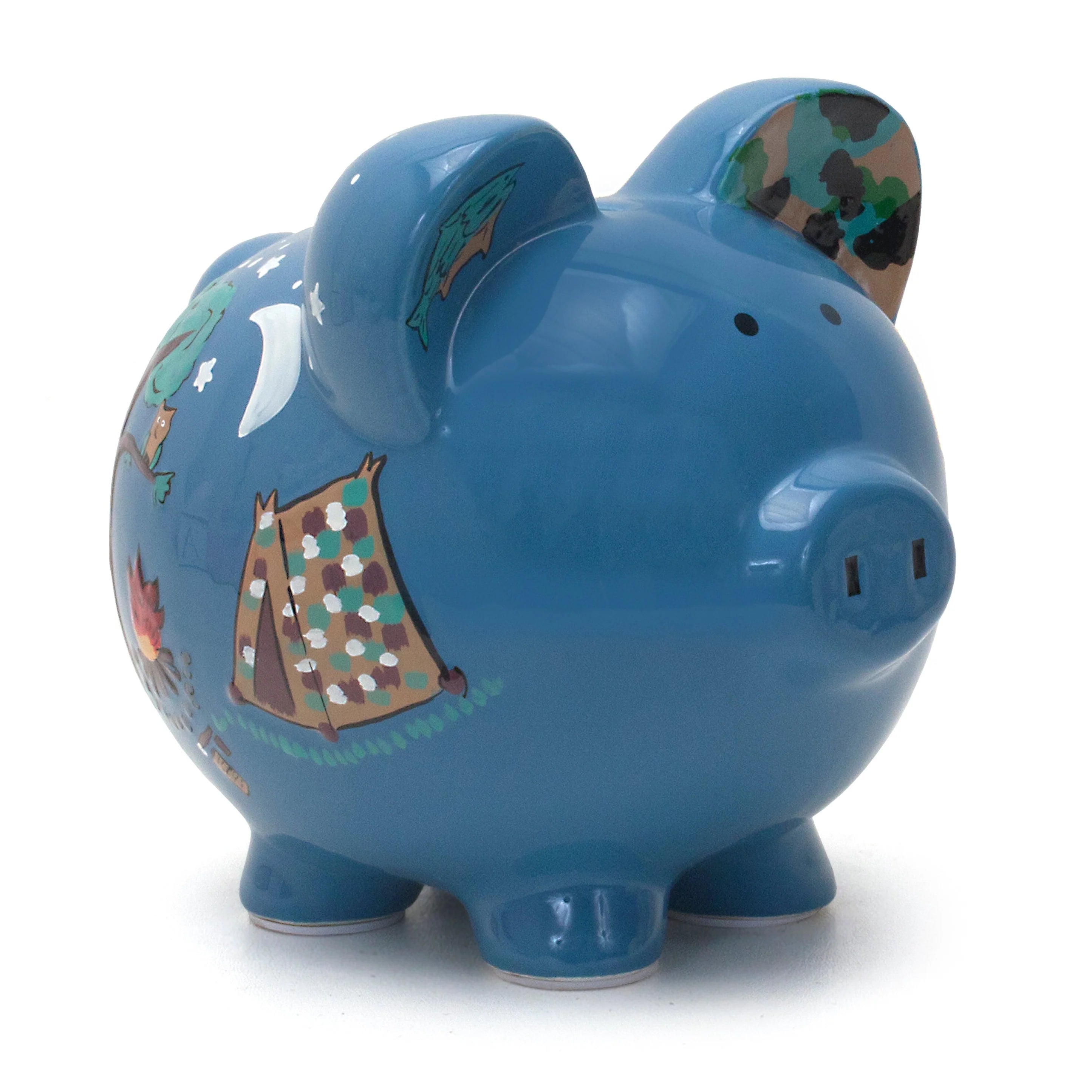 Camping Large Piggy Bank 36844