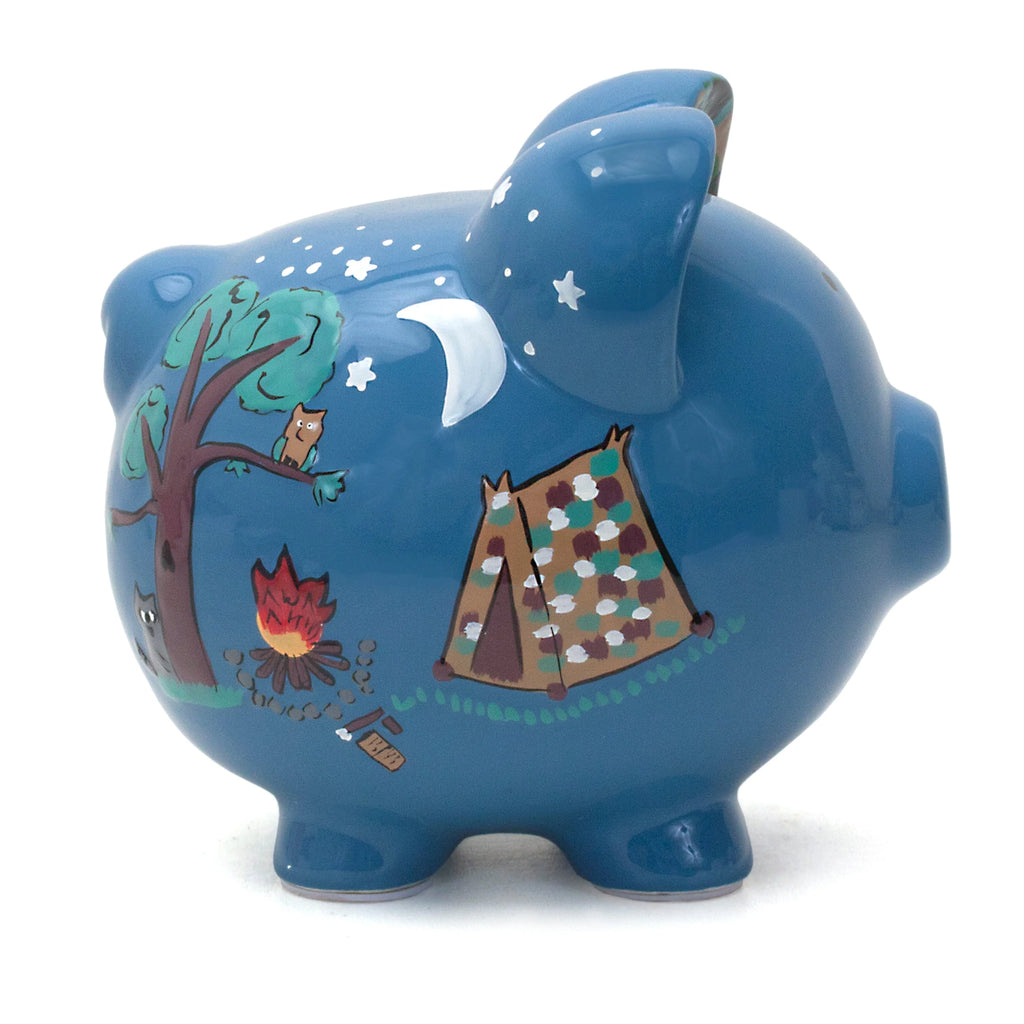 Camping Large Piggy Bank 36844